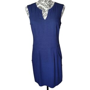 Theory Adalize Habitat blue sleeveless dress size 6​